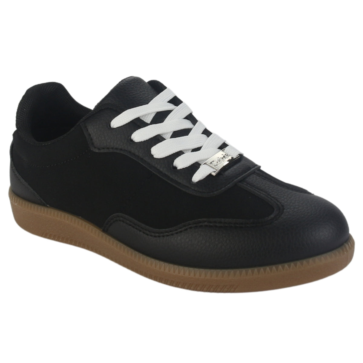 Zapatilla Chalada Mujer Antulow-1 Negro Urbano