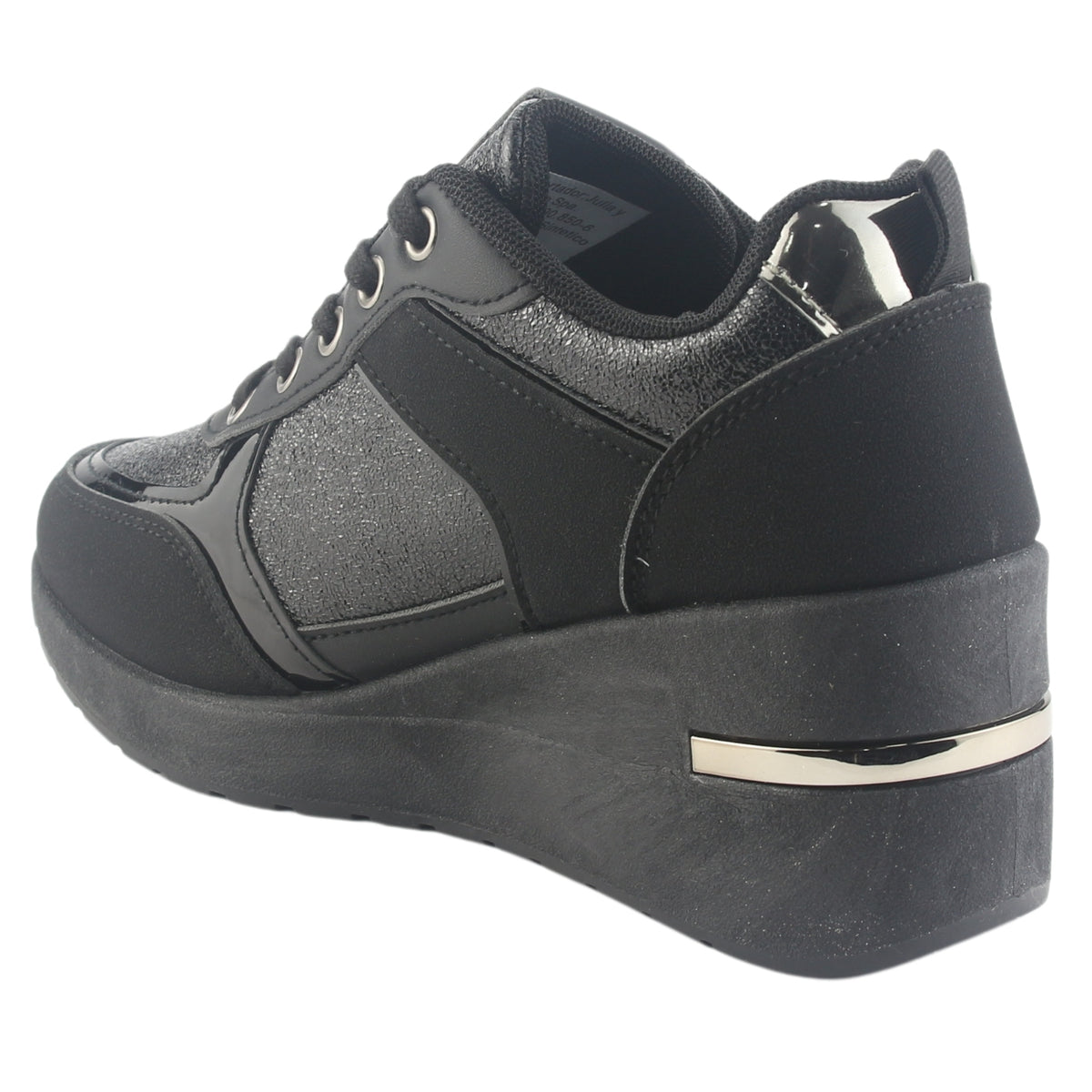 Zapatilla Chalada Mujer Bolki-2 Negro Urbano