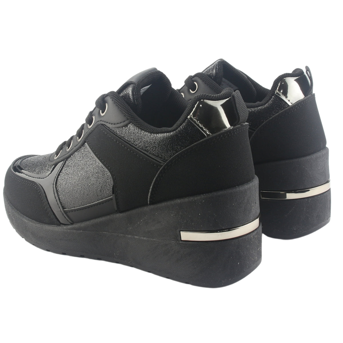 Zapatilla Chalada Mujer Bolki-2 Negro Urbano