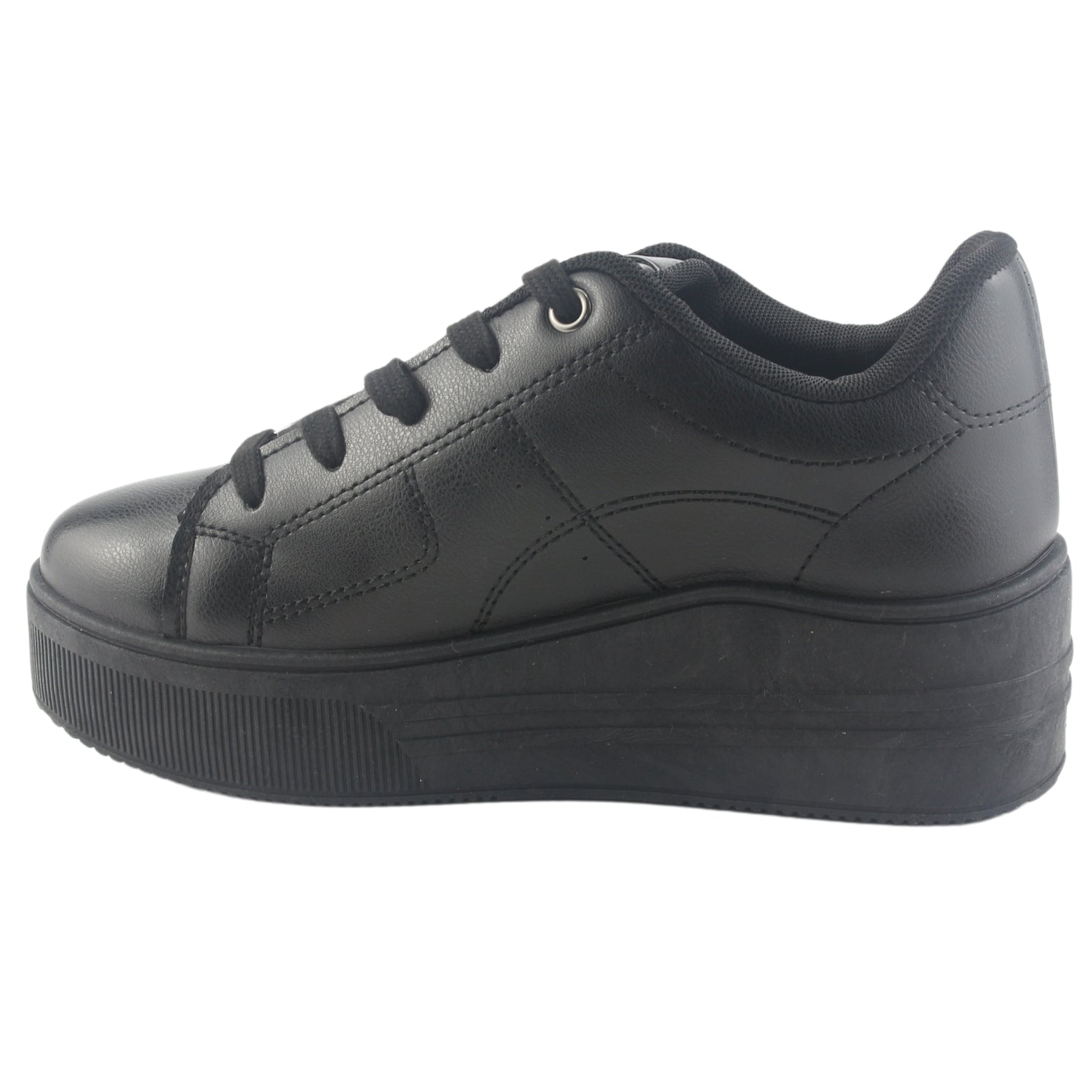 Zapatilla Chalada Mujer Memphi-1 Negro Urbano