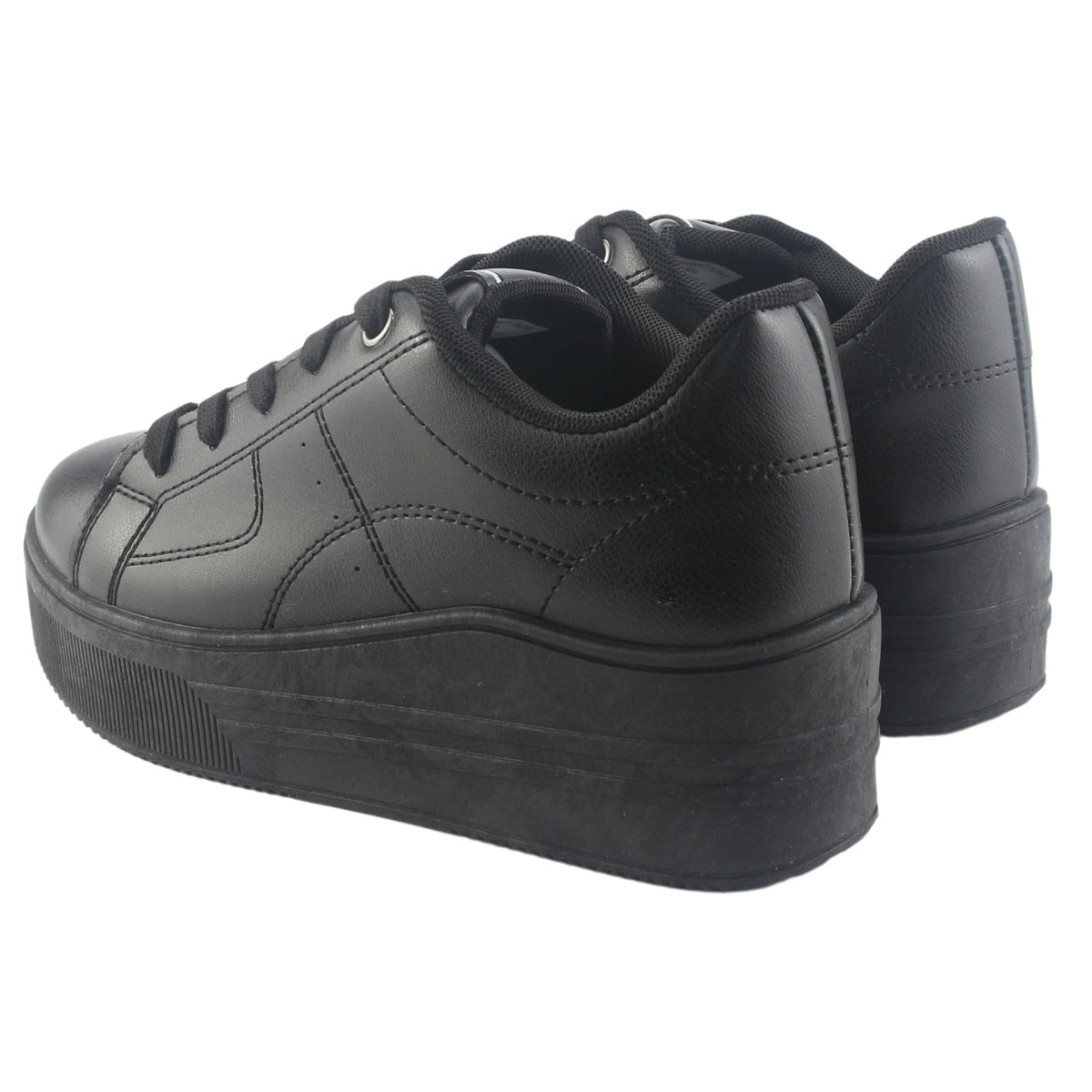 Zapatilla Chalada Mujer Memphi-1 Negro Urbano