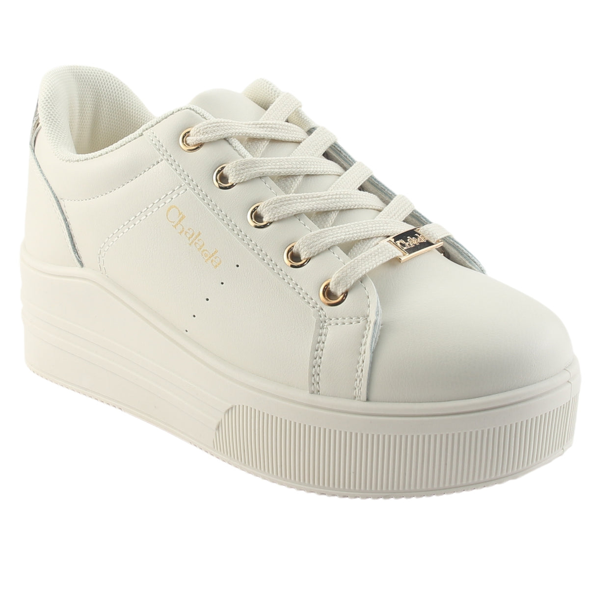 Zapatilla Chalada Mujer Memphi-2 Beige Urbano