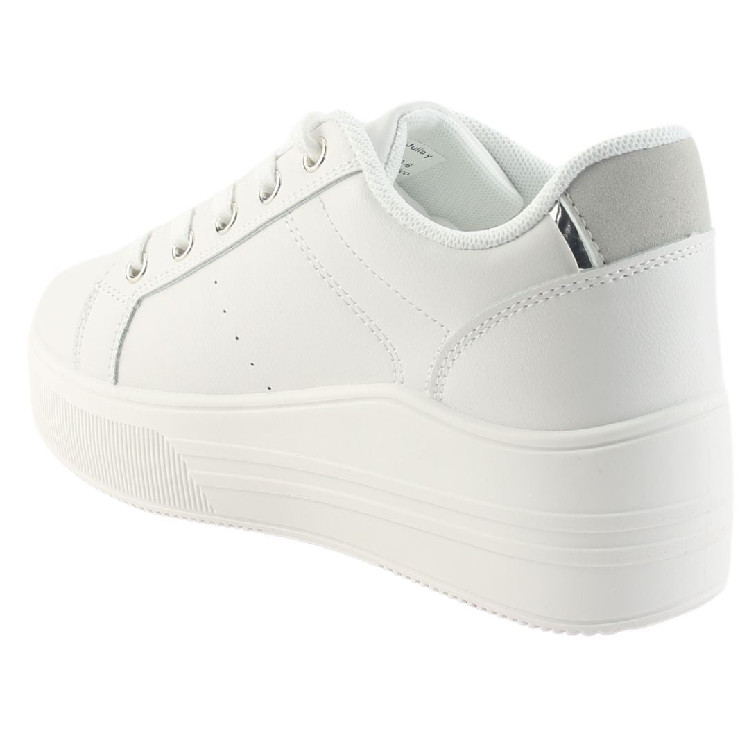 Zapatilla Chalada Mujer Memphi-2 Blanco Urbano