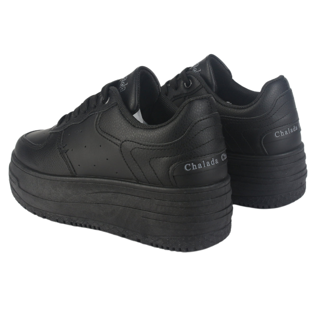 Zapatilla Chalada Mujer Mitsu-3 Negro Urbano