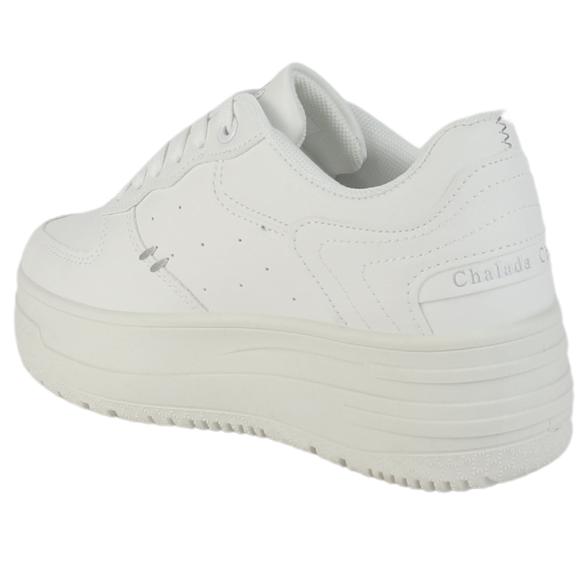 Zapatilla Chalada Mujer Mitsu-3 Blanco Urbano