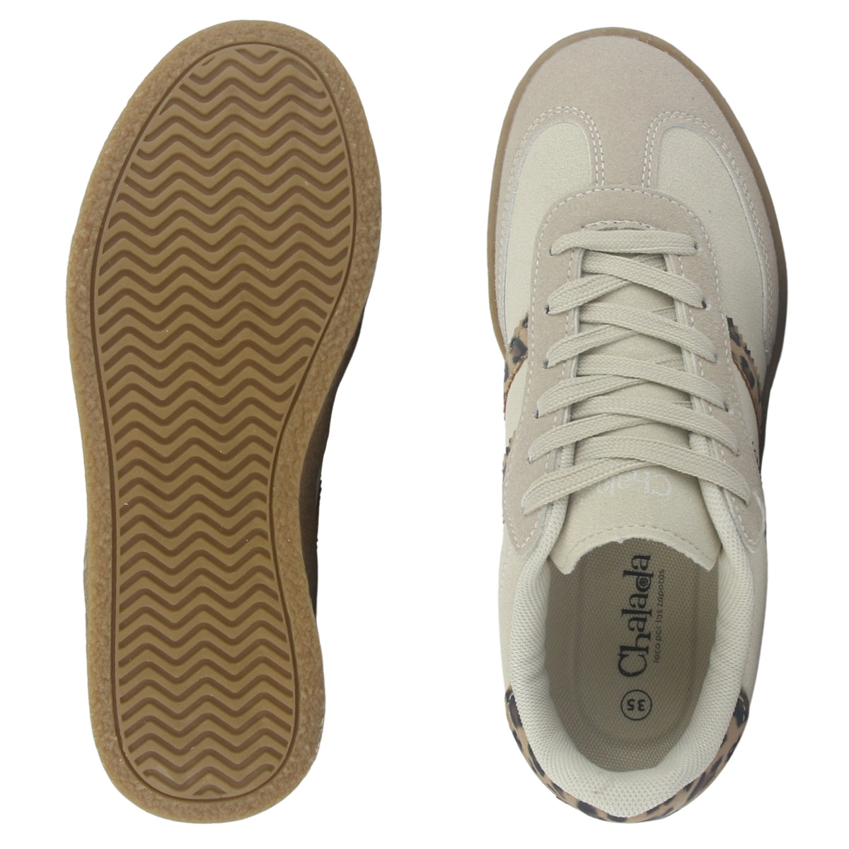 Zapatilla Mujer Chalada Caju-1 Beige Urbano
