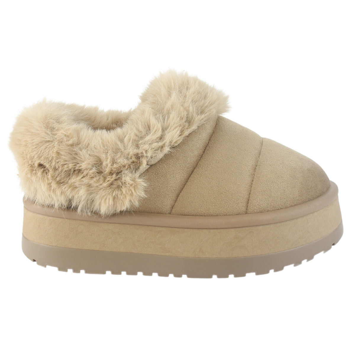 Pantufla Chalada Mujer Pinguih-5 Taupe Urbano