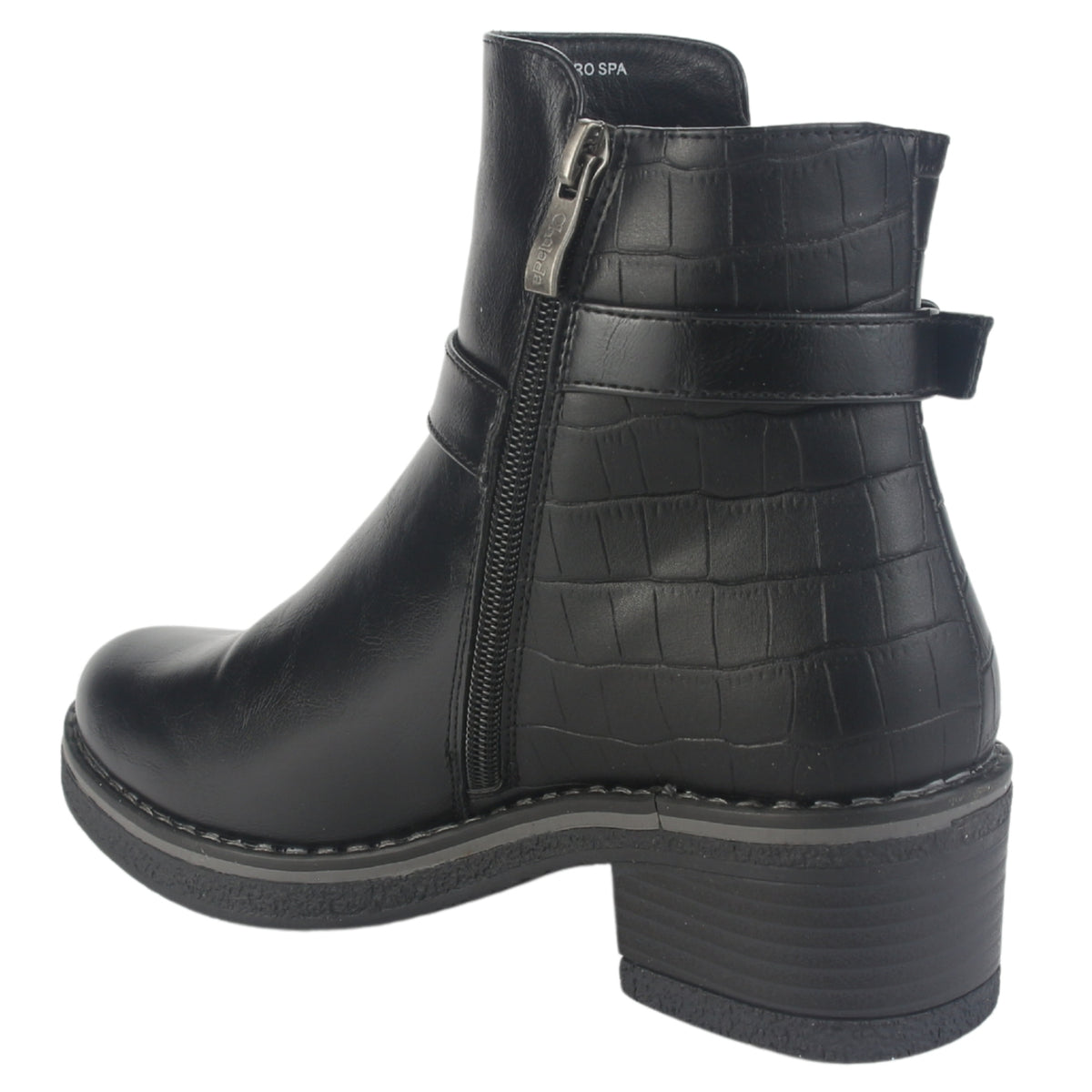 Botin Chalada Mujer Brike-1 Negro Casual