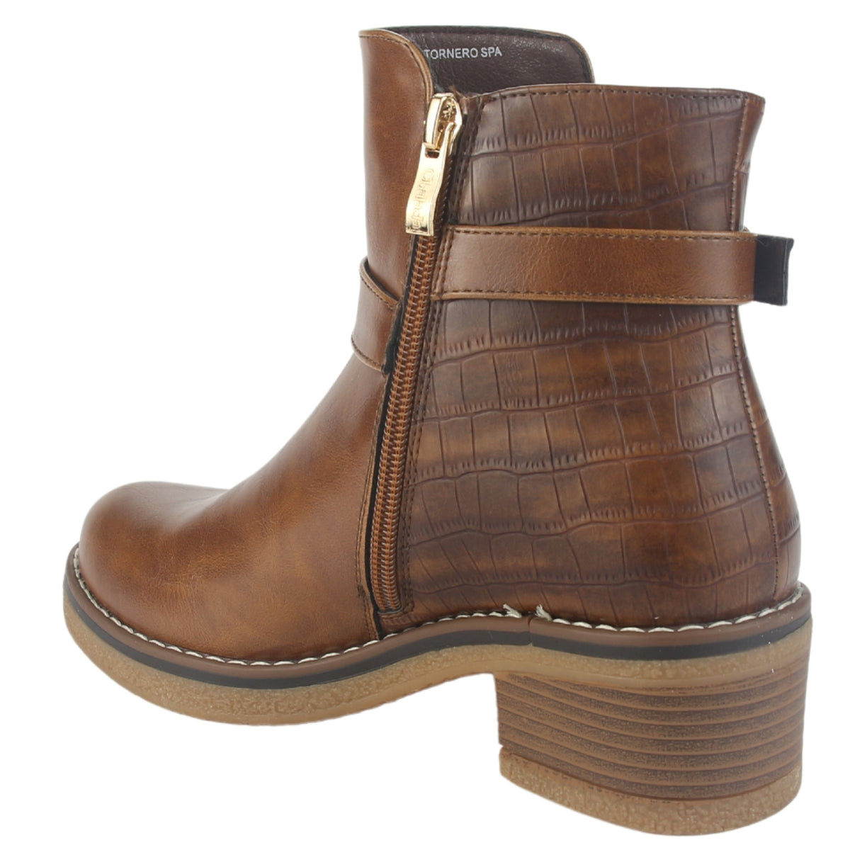 Botin Chalada Mujer Brike-1 Tostado Casual