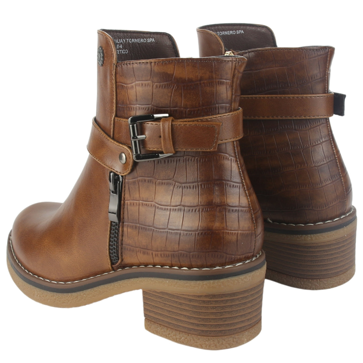 Botin Chalada Mujer Brike-1 Tostado Casual