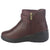 Botin Chalada Mujer Curve-5 Burdeo Casual