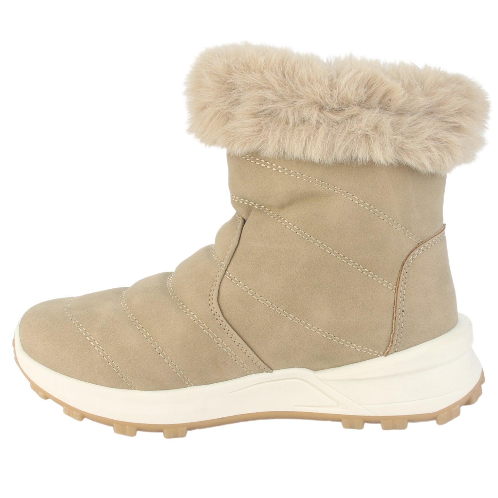 Botin Chalada Mujer Laica-1 Beige Casual