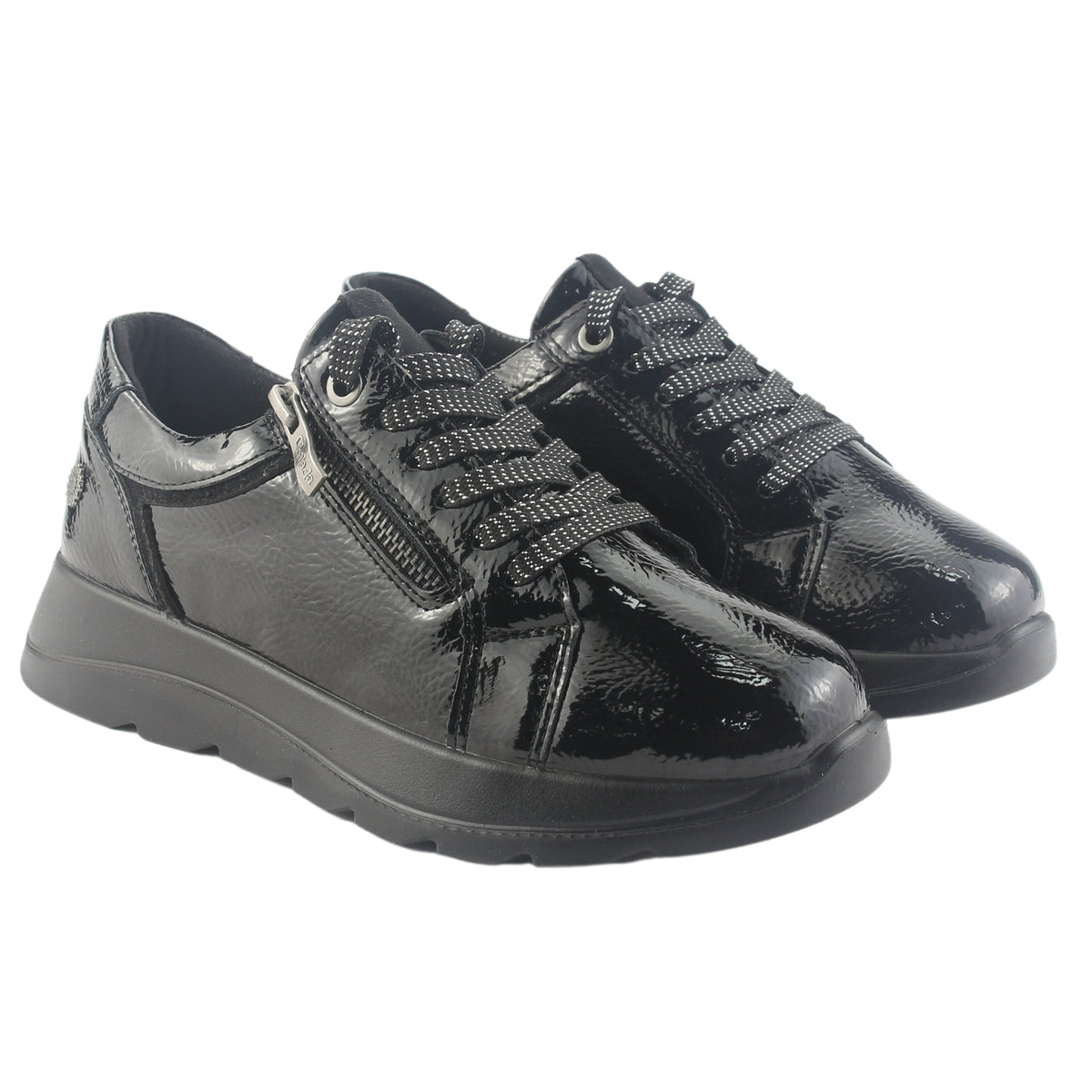 Zapatilla Chalada Mujer Onix-1 Negro Urbano