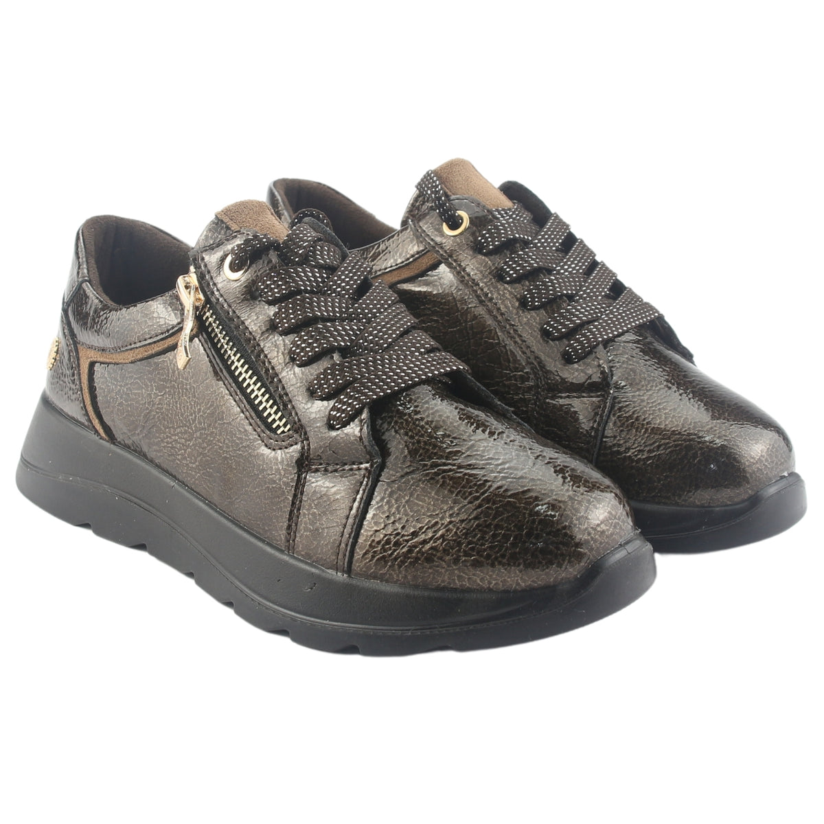 Zapatilla Chalada Mujer Onix-1 Café Urbano