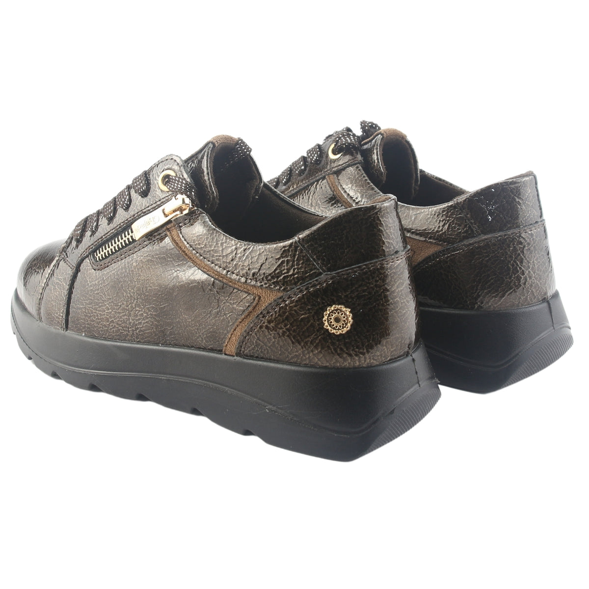 Zapatilla Chalada Mujer Onix-1 Café Urbano