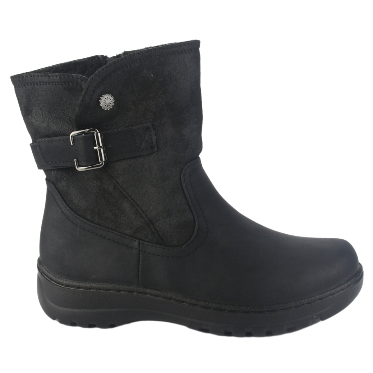 Botin Chalada Mujer Qual-7 Negro Casual