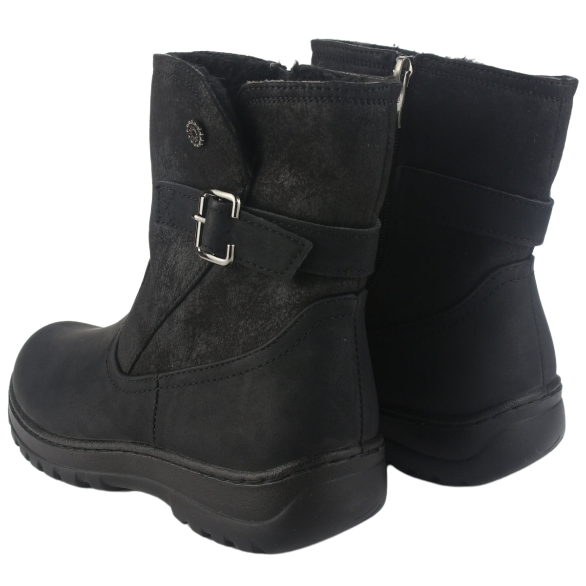 Botin Chalada Mujer Qual-7 Negro Casual