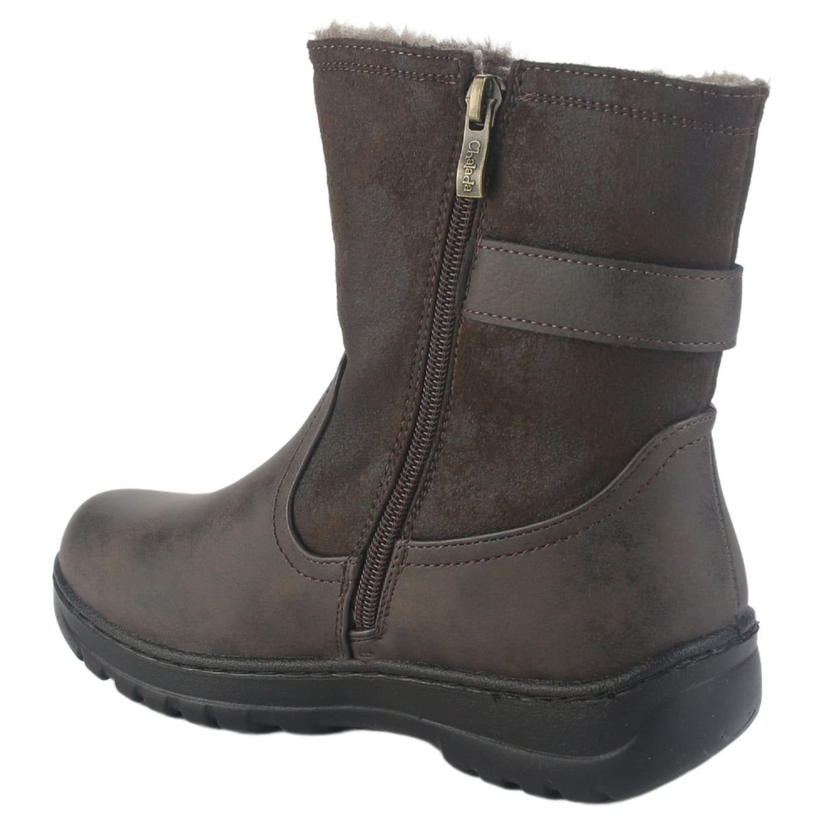 Botin Chalada Mujer Qual-7 Café Casual
