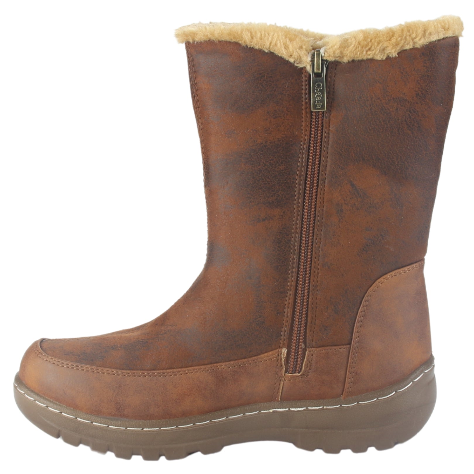 Botin Chalada Mujer Qual-8 Camel Casual