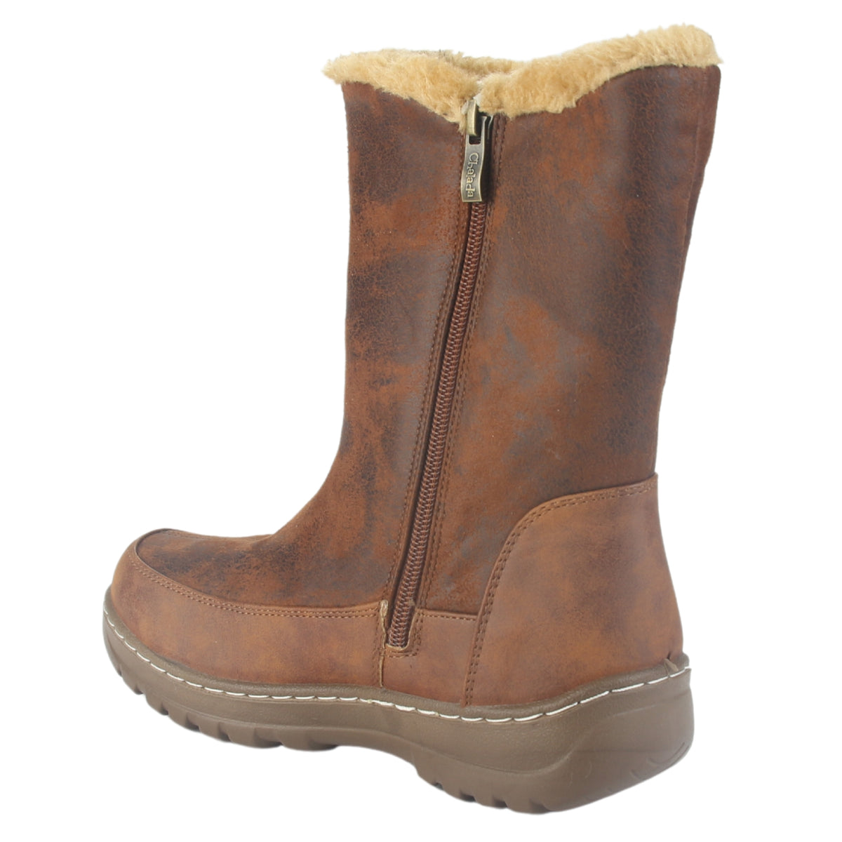 Botin Chalada Mujer Qual-8 Camel Casual