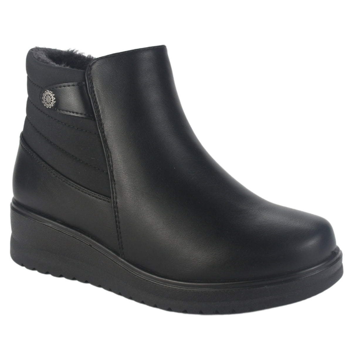 Botin Chalada Mujer Rayo-2 Negro Casual