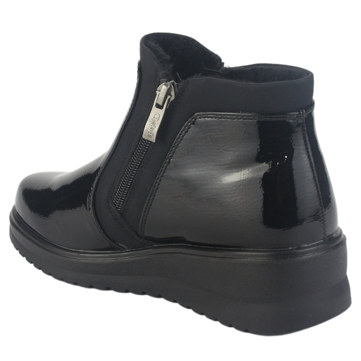 Botin Chalada Mujer Rayo-3 Negro Casual