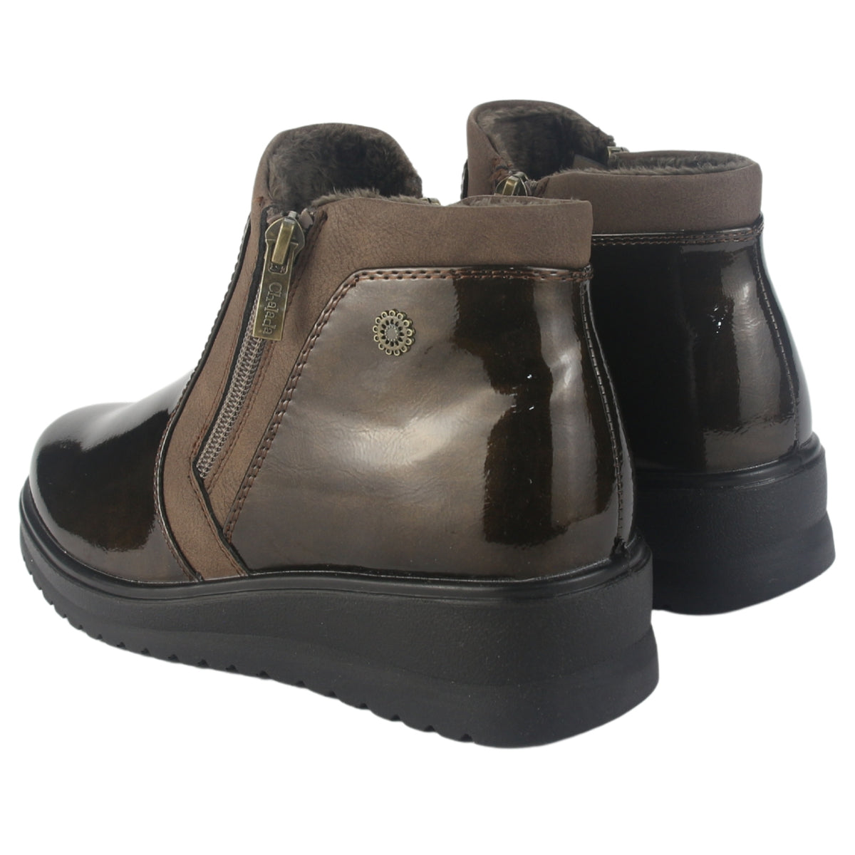 Botin Chalada Mujer Rayo-3 Café Casual