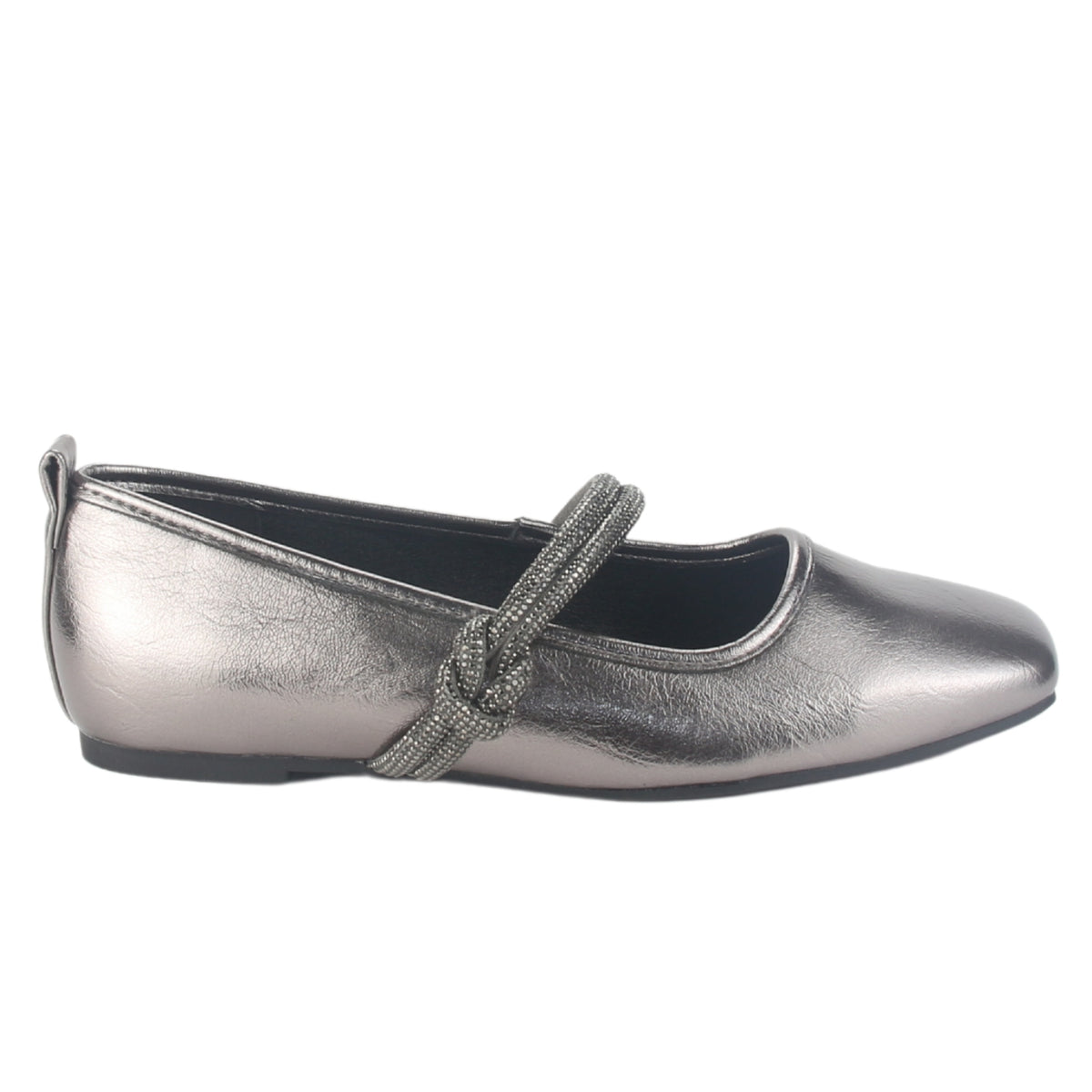 Zapato Chalada Mujer Corsa-1 Plateado Casual