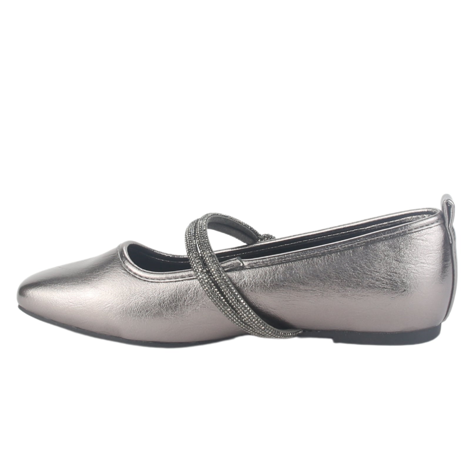 Zapato Chalada Mujer Corsa-1 Plateado Casual