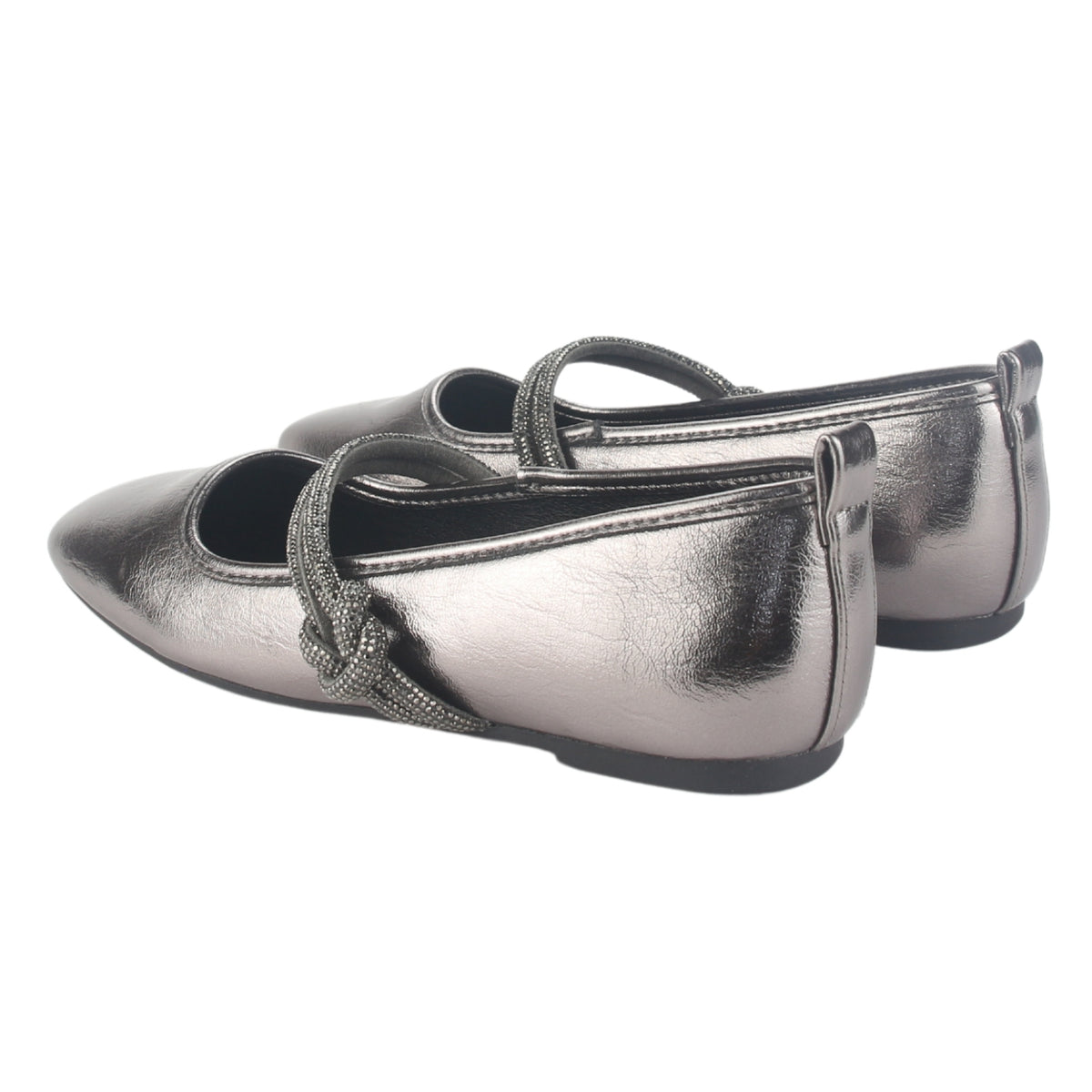 Zapato Chalada Mujer Corsa-1 Plateado Casual