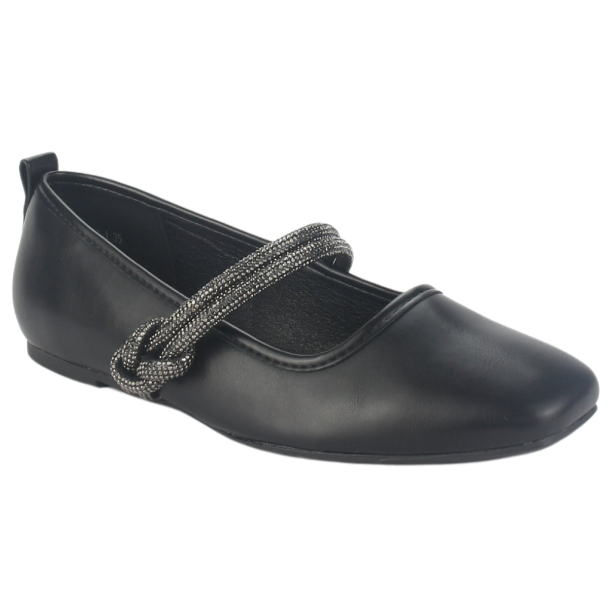 Zapato Chalada Mujer Corsa-1 Negro Casual