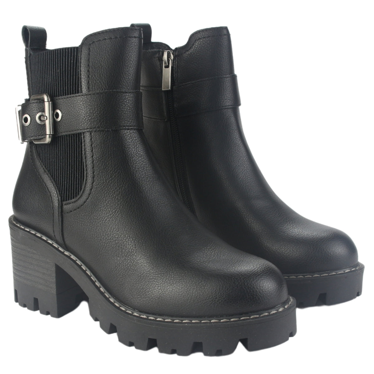 Botin Chalada Mujer Tere-4 Negro Casual