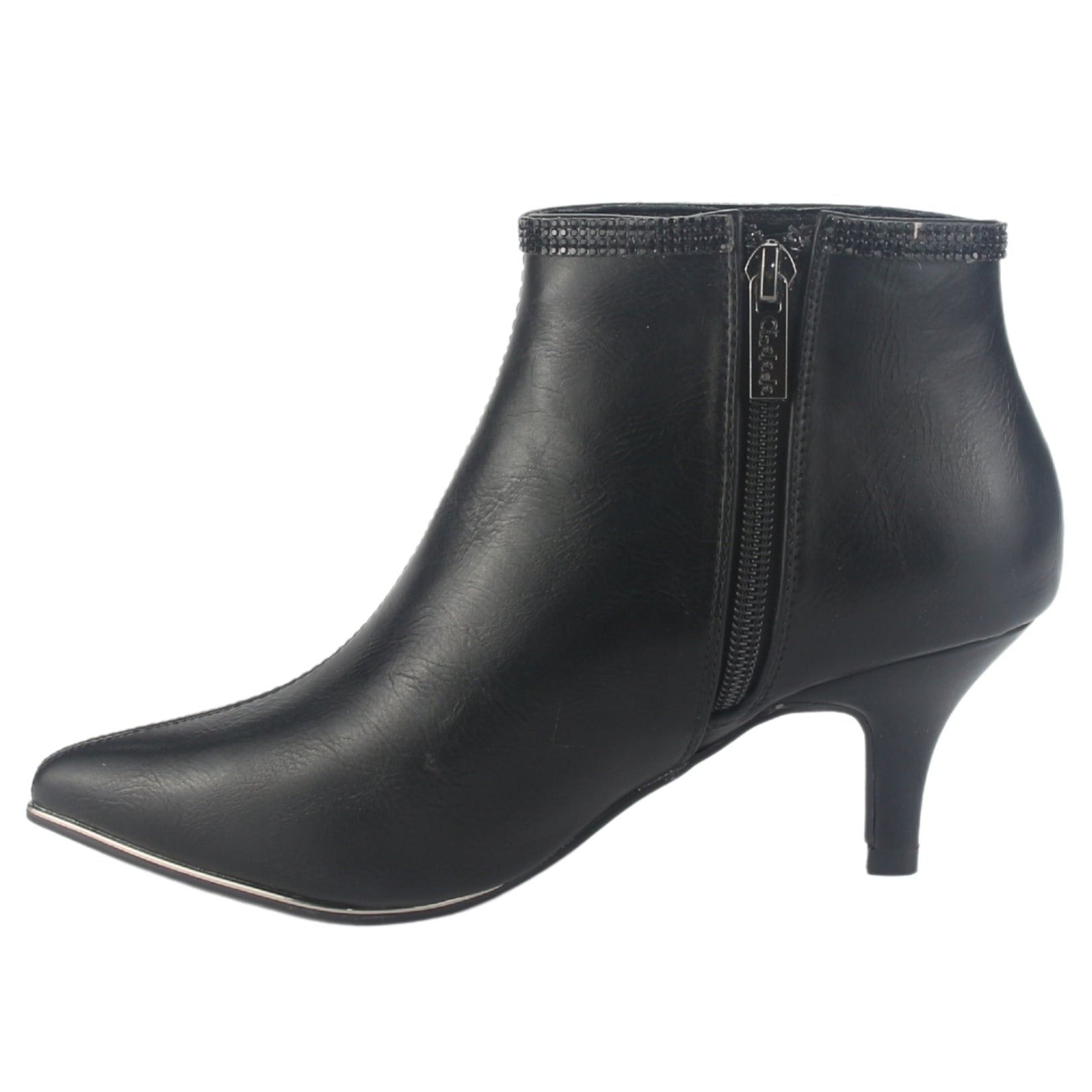 Botin Chalada Mujer Plos-66 Negro Casual