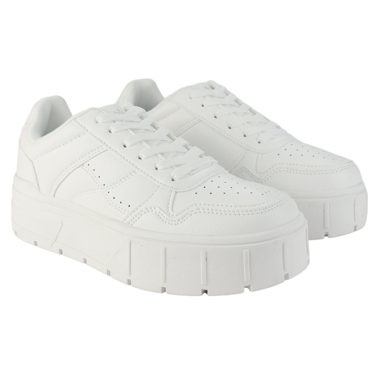 Zapatilla Chalada Mujer Troya-4 Blanco Urbano