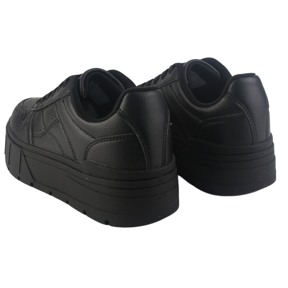 Zapatilla Chalada Mujer Troya-4 Negro Urbano