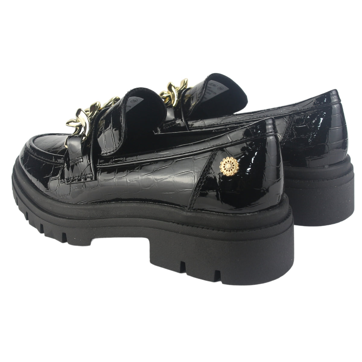 Mocasin Chalada Mujer Selina-7 Negro Casual