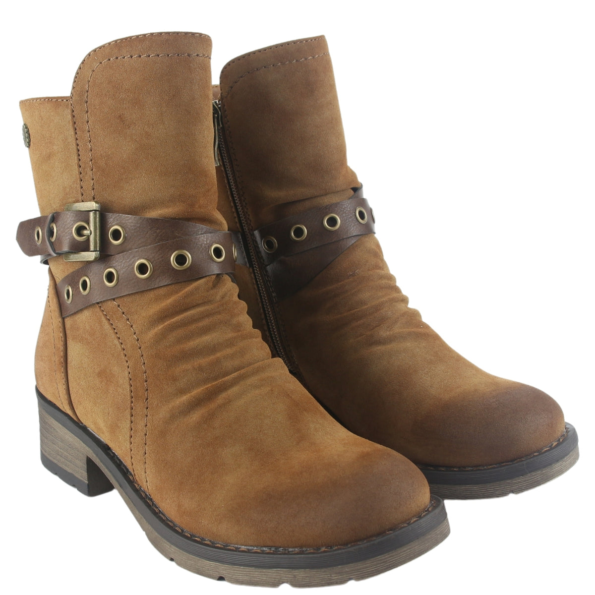 Botin Chalada Mujer Torri-29 Camel Casual
