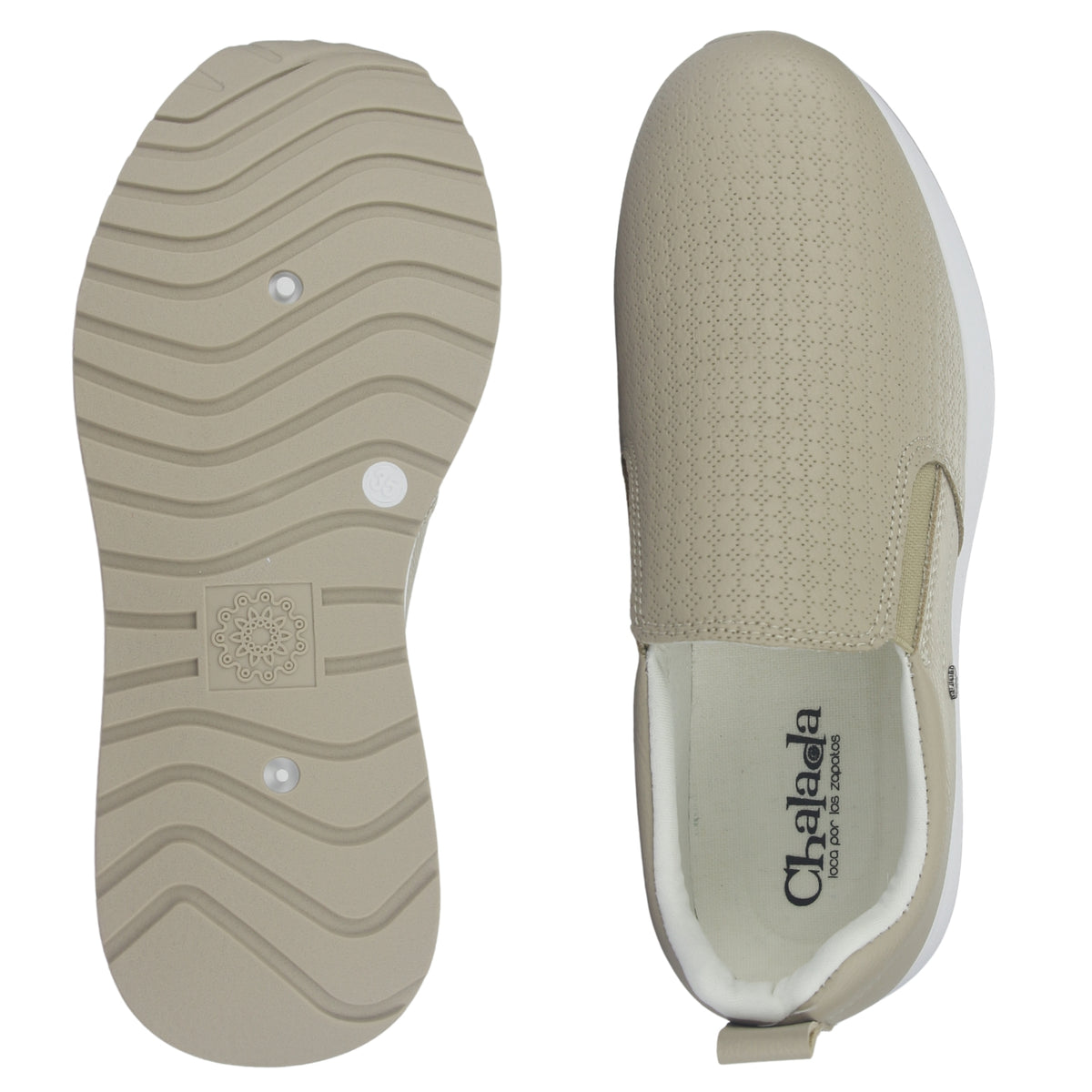 Zapatilla Mujer  Chalada Vita-5 Beige Urbano