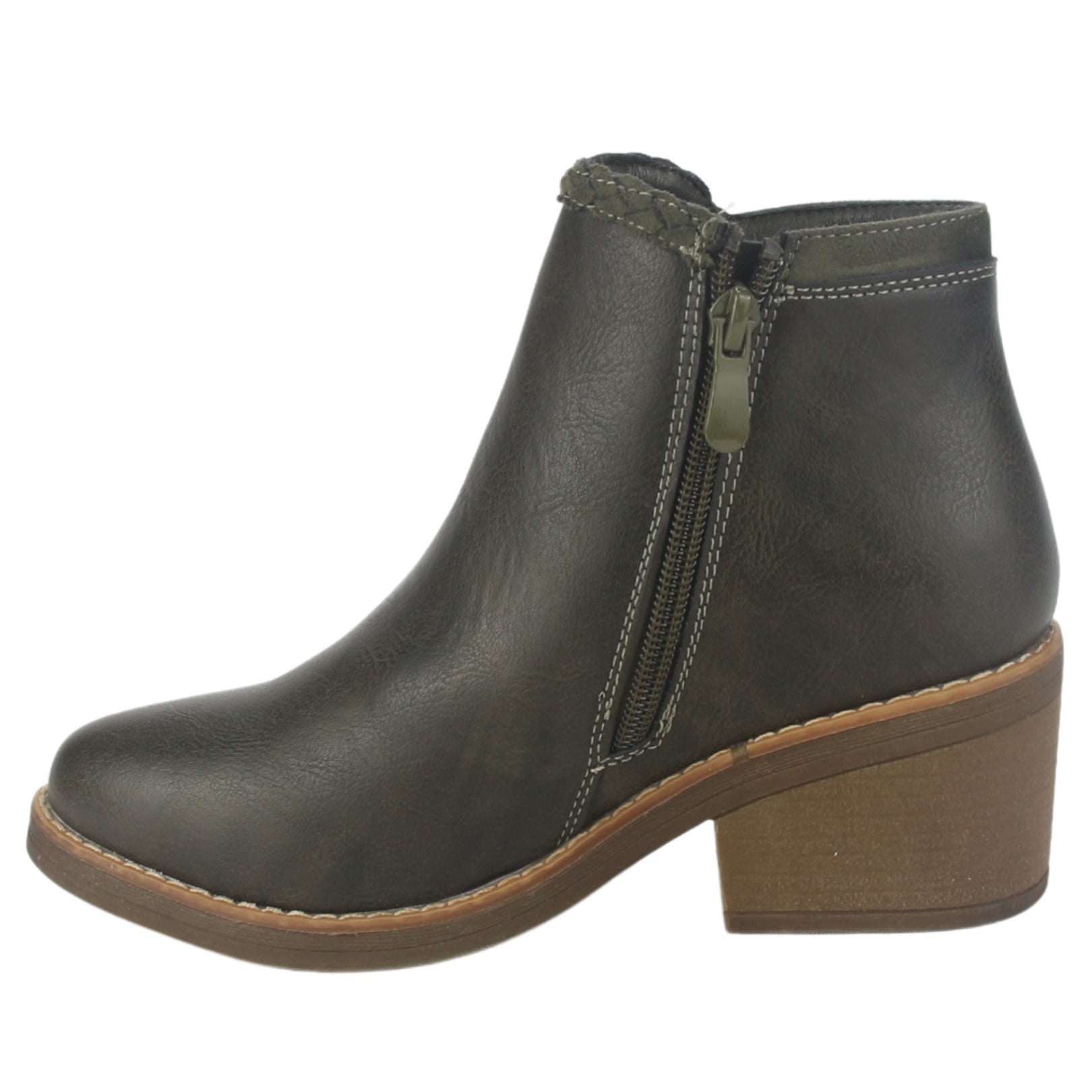 Botin Chalada Mujer Camp-50 Oliva Casual