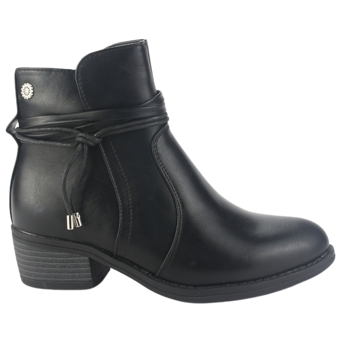 Botin Chalada Mujer Trosi-1 Negro Casual