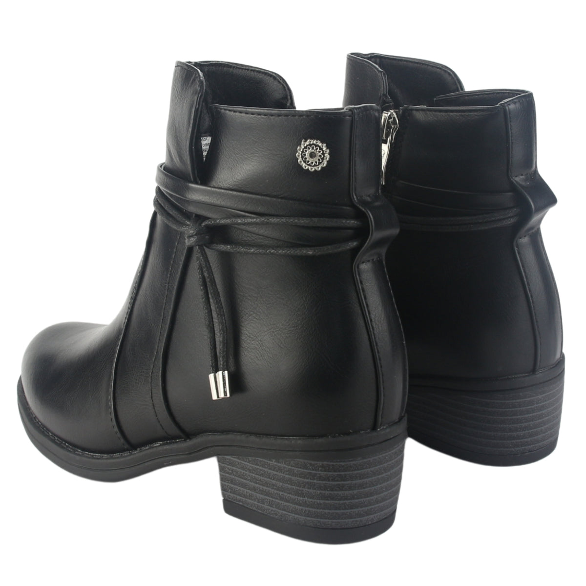 Botin Chalada Mujer Trosi-1 Negro Casual