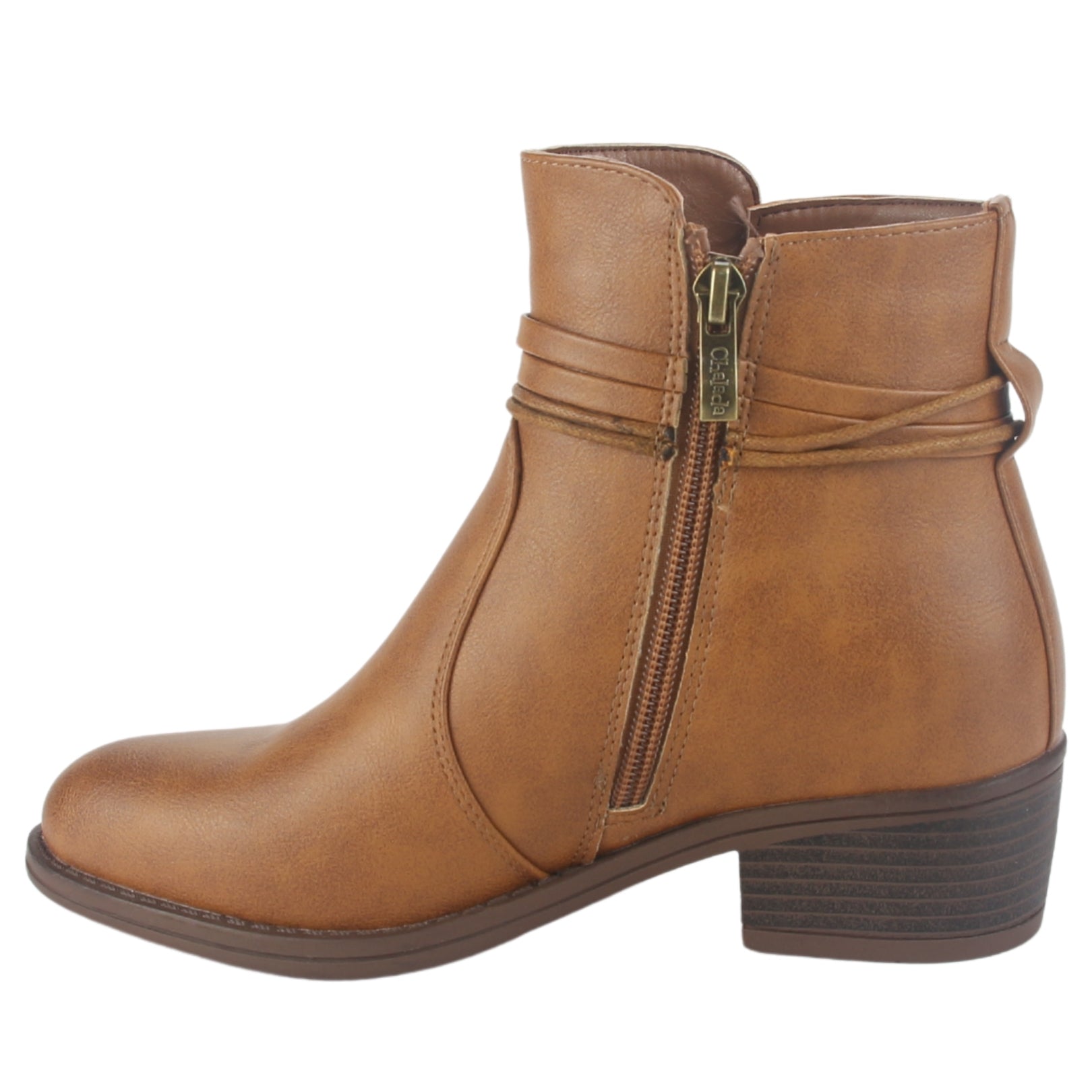 Botin Chalada Mujer Trosi-1 Café Casual