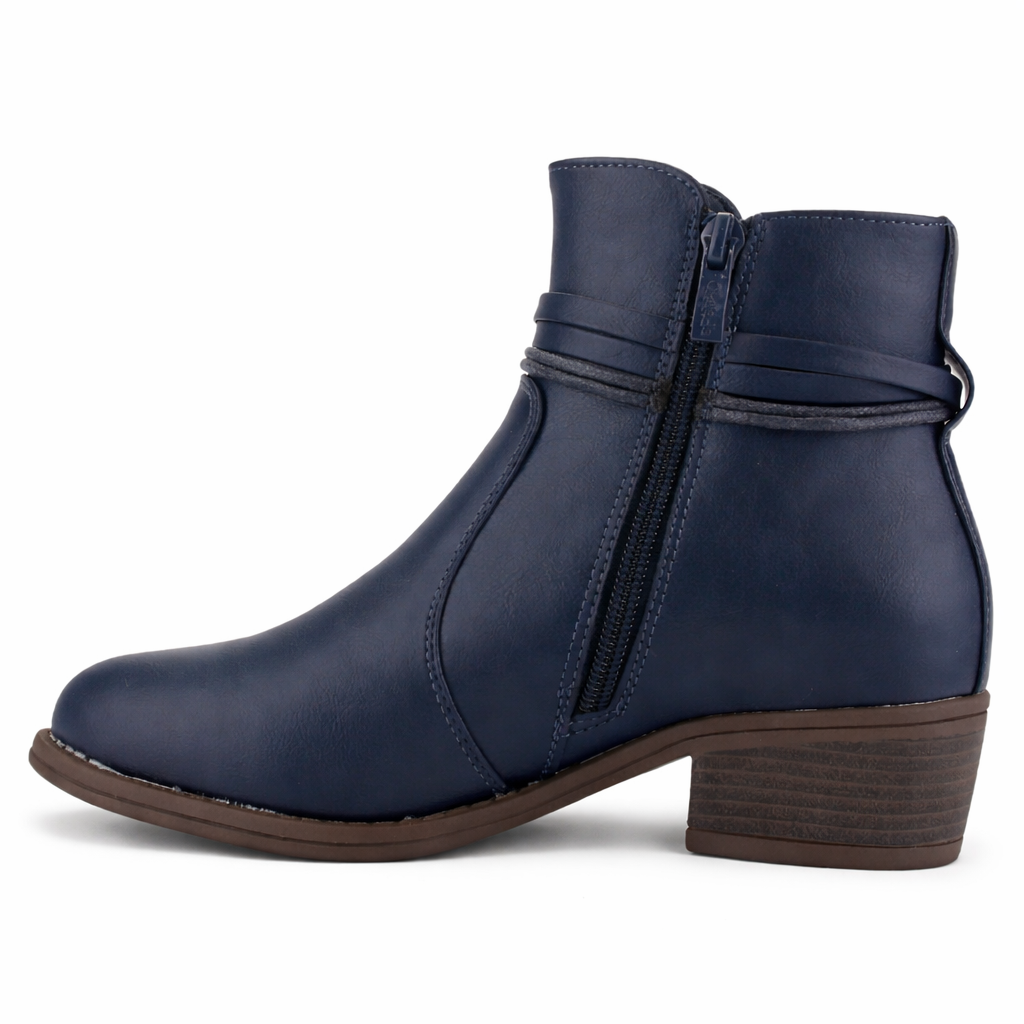 Botin Azul Mujer Casual Chalada Trosi
