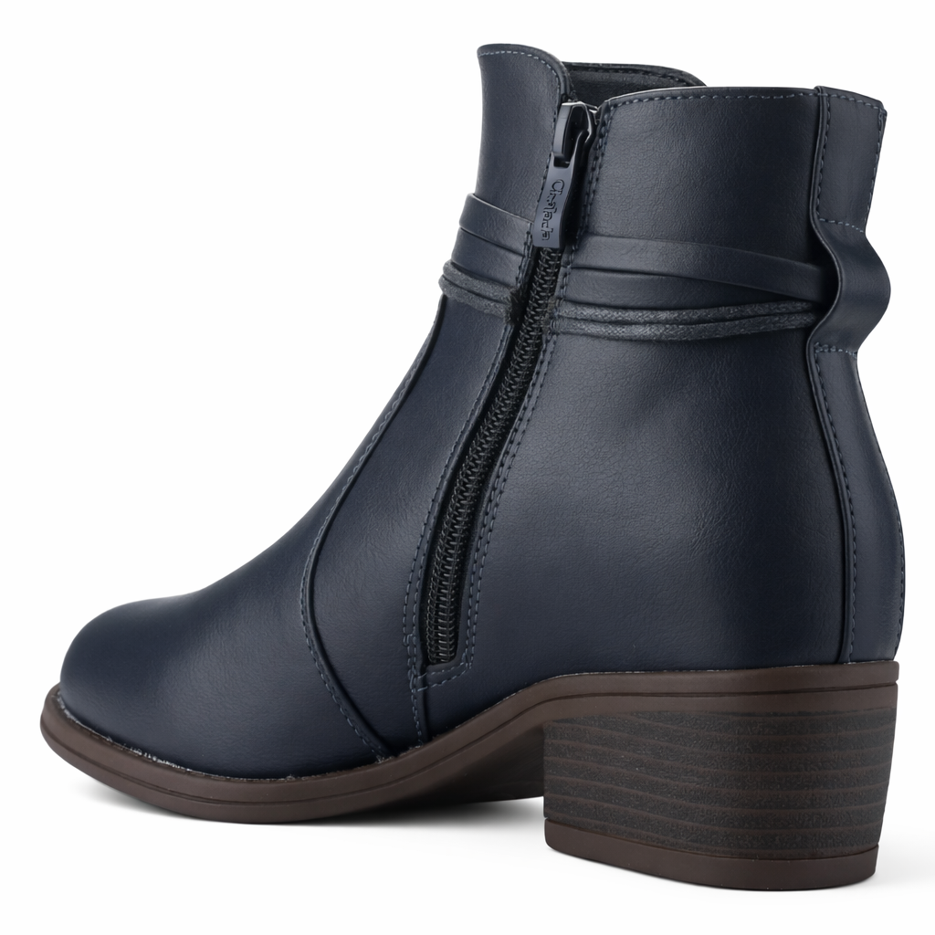 Botin Azul Mujer Casual Chalada Trosi
