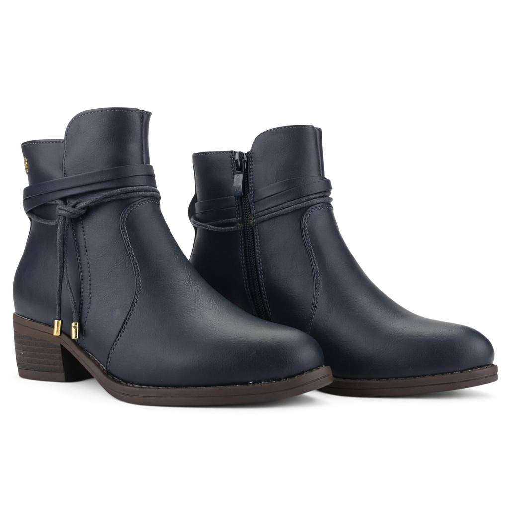 Botin Azul Mujer Casual Chalada Trosi