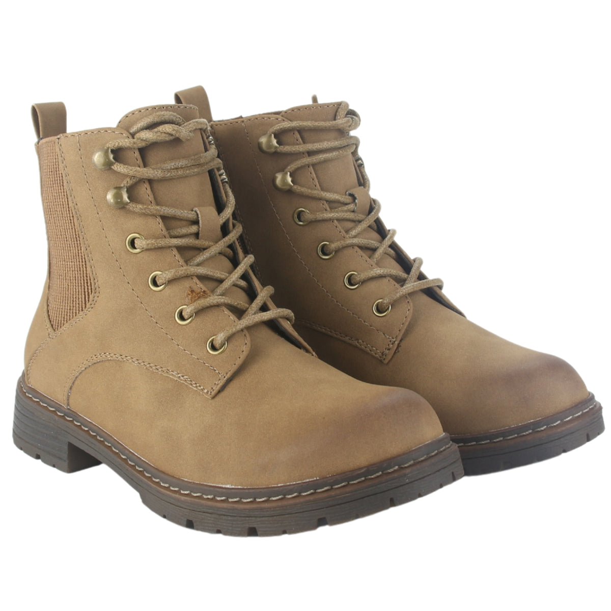 Botin Chalada Mujer Andy-3 Camel Casual