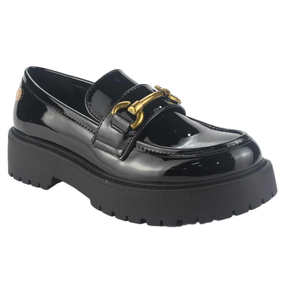 Mocasin Chalada Mujer Lenin-4 Negro Casual