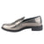 Mocasin Chalada Mujer Mocca-2 Plateado Casual