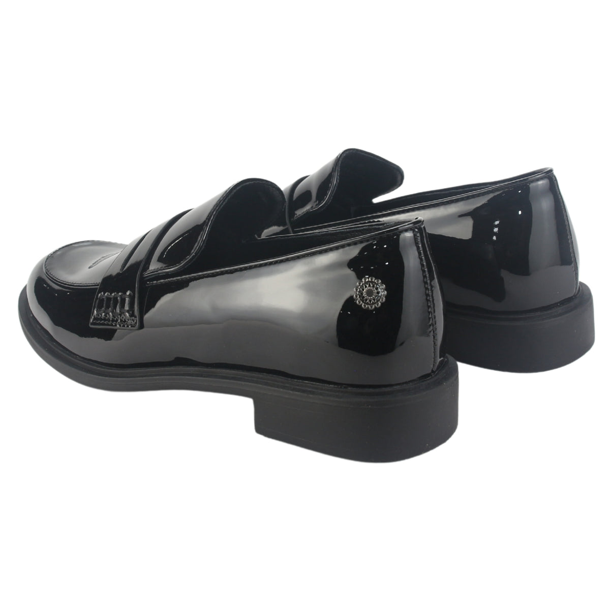 Mocasin Chalada Mujer Mocca-2 Negro Casual