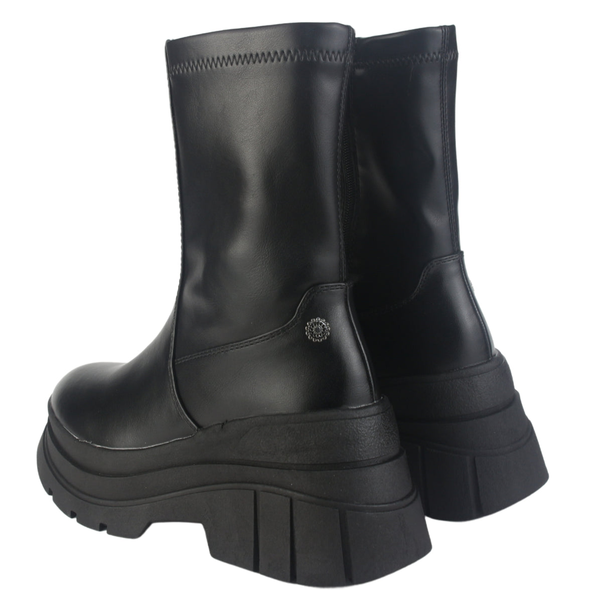 Botin Chalada Mujer Natirus-1 Negro Casual